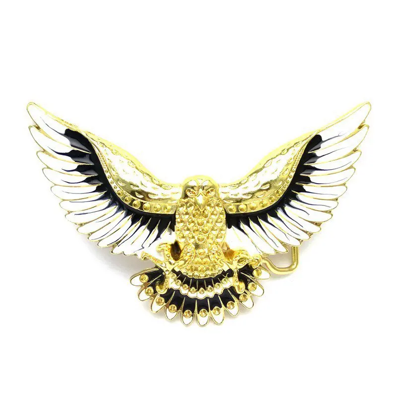 

3D Golden Eagle Flying Western Cowboy Metal Belt Buckle for Casual Men Boys Western Cowboy DIY Accessories Drop Shipping Welcome