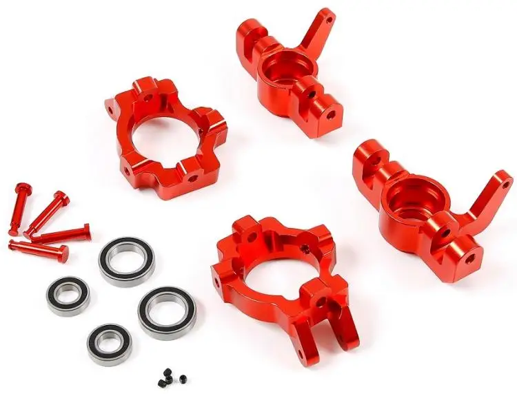 CNC Precision Machining All-metal Front C base Front Steering Set for 1/5 LOSI 5IVE-T ROFUN LT