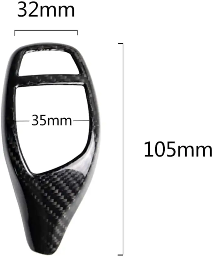 Carbon Fiber Gear Shift Cover Trim Sticker For BMW 3 series F30 2013-2018 GT F34 F33 F36 2014-2018