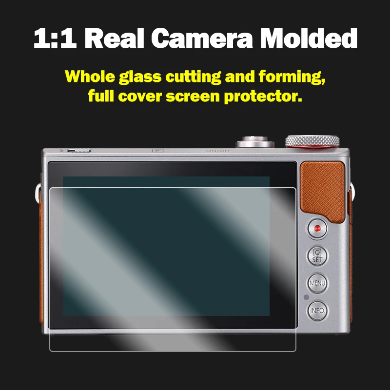 2PCS G7X3 Camera Glass 9H Tempered Glass LCD Screen Protector for Canon PowerShot G7X MARK II III G5X MARK II G9X Mark II Camera