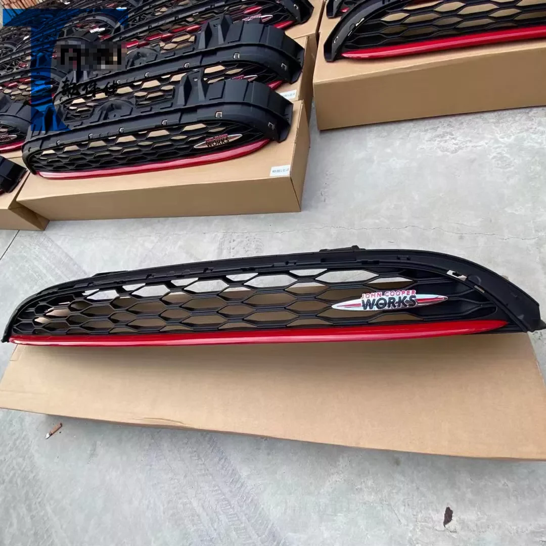 JCW Replacement Front Grill Part With Red Strips For Mini Cooper F55 F56 F57 1 Order view 2
