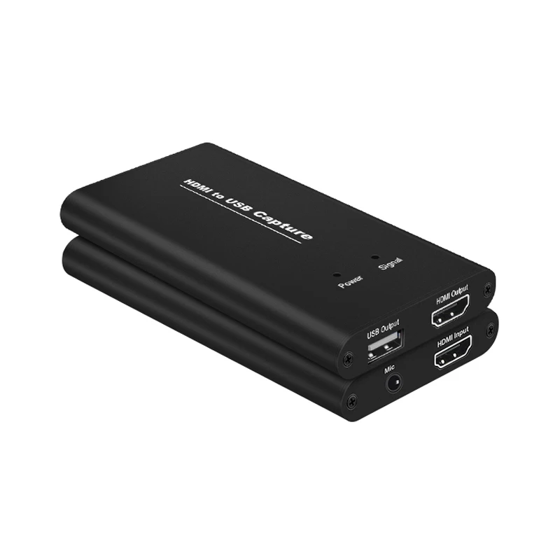 

HDMI Video Capture Card Video HDMI Capture Card USB 2.0 Live Streaming Stream Capturing for PC PS4 Game Xbox One Capture Device