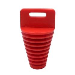 Rolha do tubo de escape para motocicleta off-road, plugue de lavagem impermeável, silenciador de sopro, silencioso de escape, silicone, 33-62mm