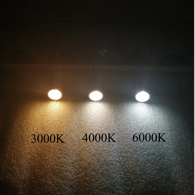 10PCS led bulb mini gu10 35mm spotlight 3W 220v 110v mr11 spot 120 angle for living room bedroom table lamp SMD Indoor lights