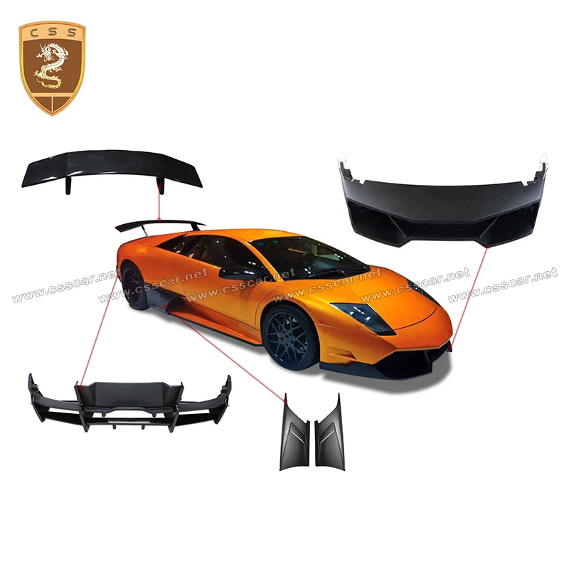 

For Lamborgini LP640 Car Body Kit High Quality Fiberglass Murcielago Front Bumper Spoiler Wing Side Skirts Veilside Styling