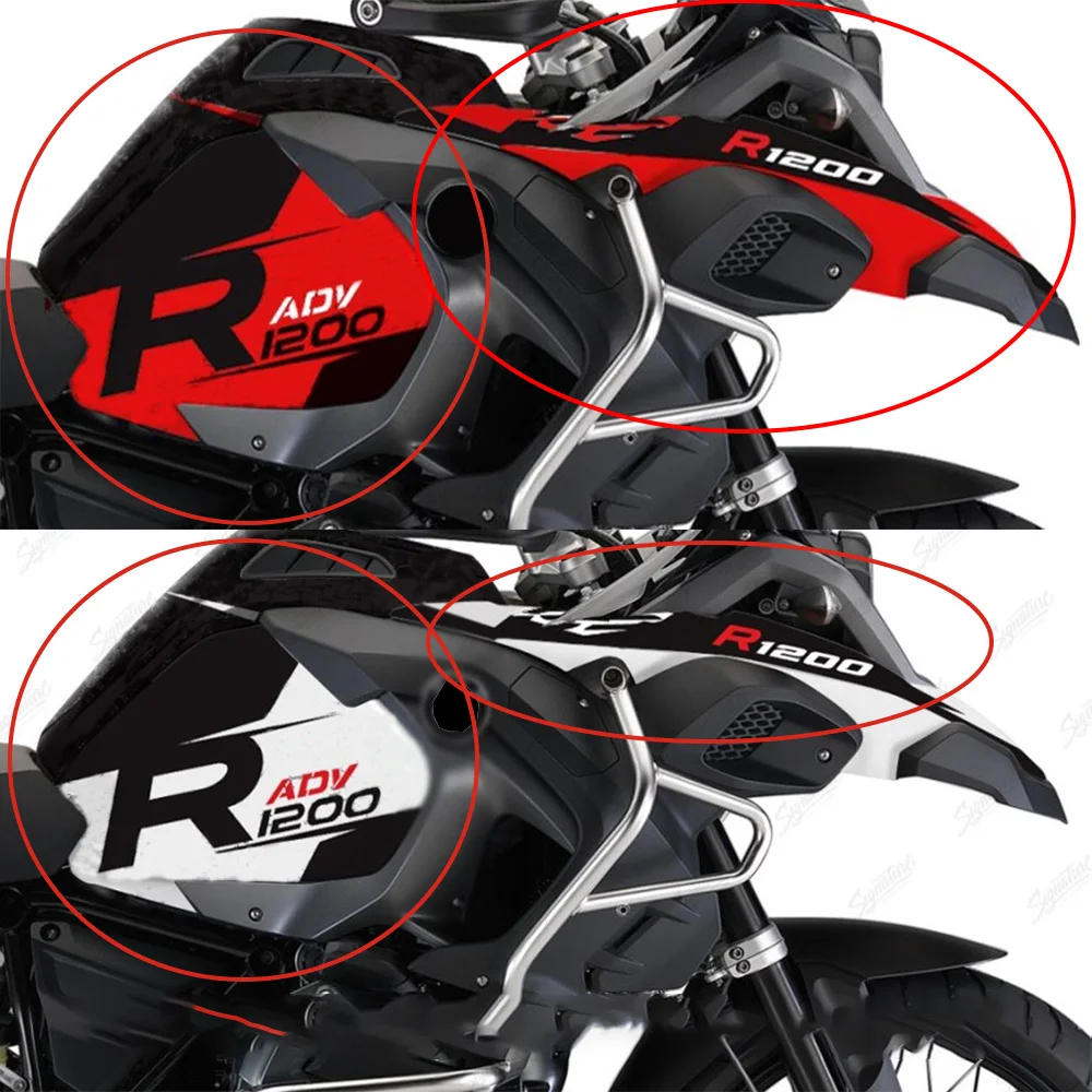 for BMW R1200GS ADV R 1200 GS ADV 2014-2017 Motorcycle fuel tank body reflective waterproof protection decal decoration sticker