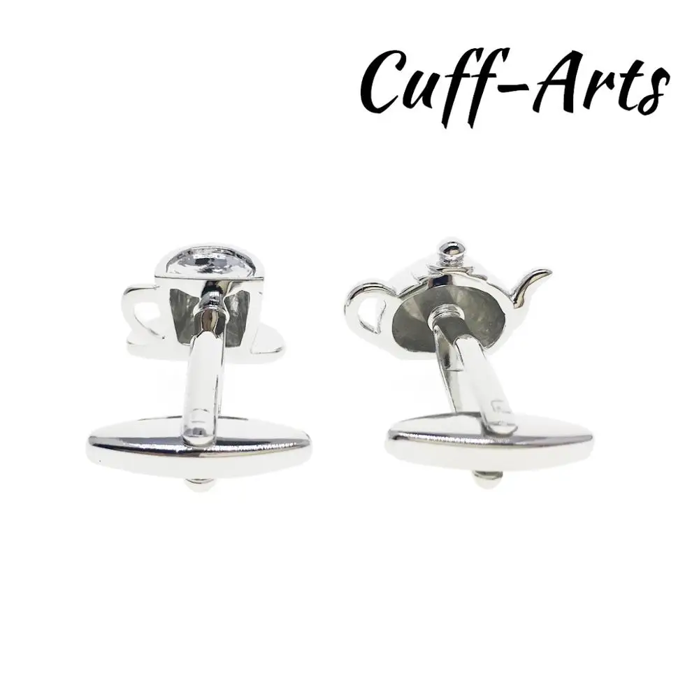 Cufflinks for Men Teacup and Teapot Cufflinks Gifts for Men Gemelos Gemelli Spinki by Cuffarts C10463