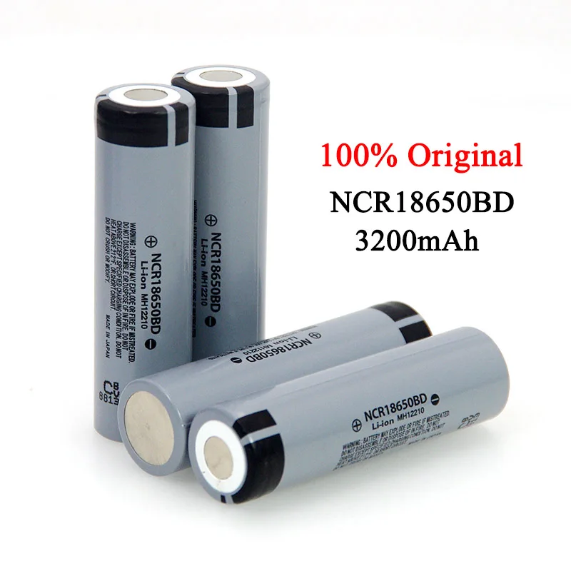 Oryginalny nowy NCR18650BD 3200mAh 18650 3.7V akumulator litowy 10A rozładowanie do latarki