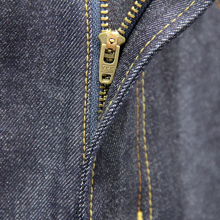 Youpin – jean rétro à oreilles rouges pour hommes, pantalon en denim, couleur primaire, décontracté, ample, droit, avec impression de cône