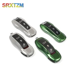 Car Fob Remote Key Case Key Cover Key Shell Replace For Porsche 718 911 Panamera Cayman Cayenne Macan