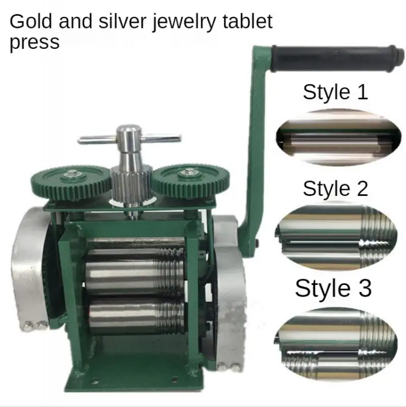 Hand-Operated Tablet Press, Crimping Machine, Beading Machine, Gold and Silver Jewelry Forming Machine, Gold Tool