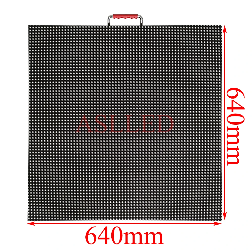 led screen rental P5 outdoor waterproof panel 640x640mm size die-cast aluminum cabinet LED Sign Board manufacturer