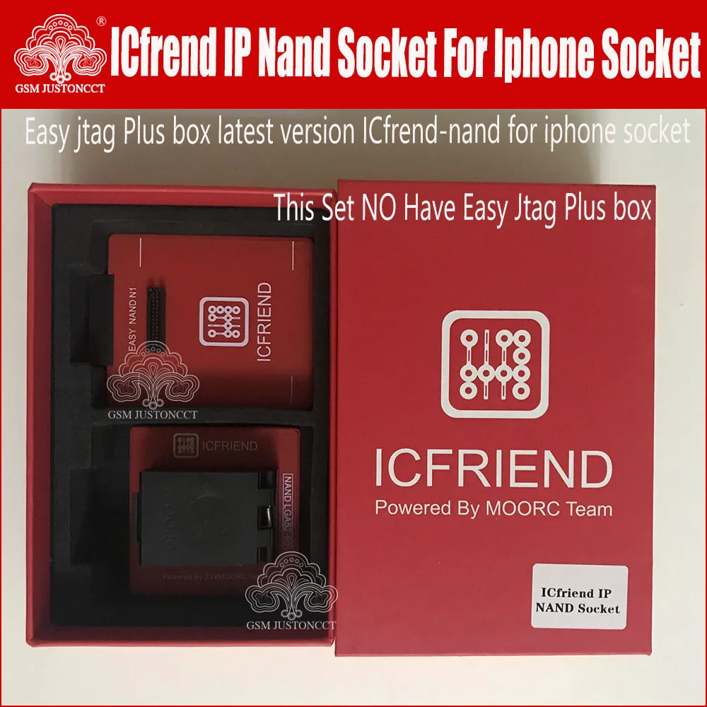 Imagem -04 - Icfrend Soquete ip para Iphone Z3x Easy-jtag Nand n1 Suporte Nand Lga2560 Workwith Fácil Jtag Plus Box Versão Mais Recente