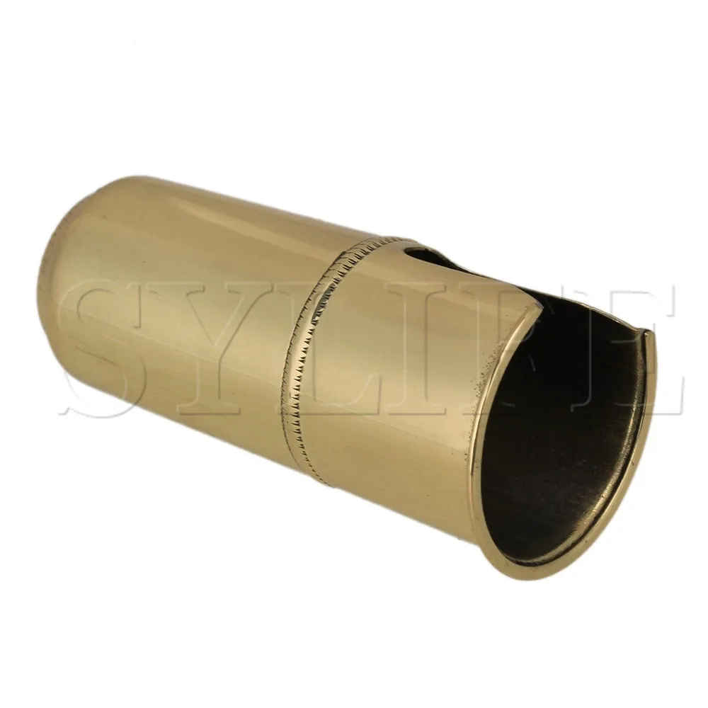 Durable Soprano Saxophone Mouthpiece Cap Metal Musical Instrument Supplies