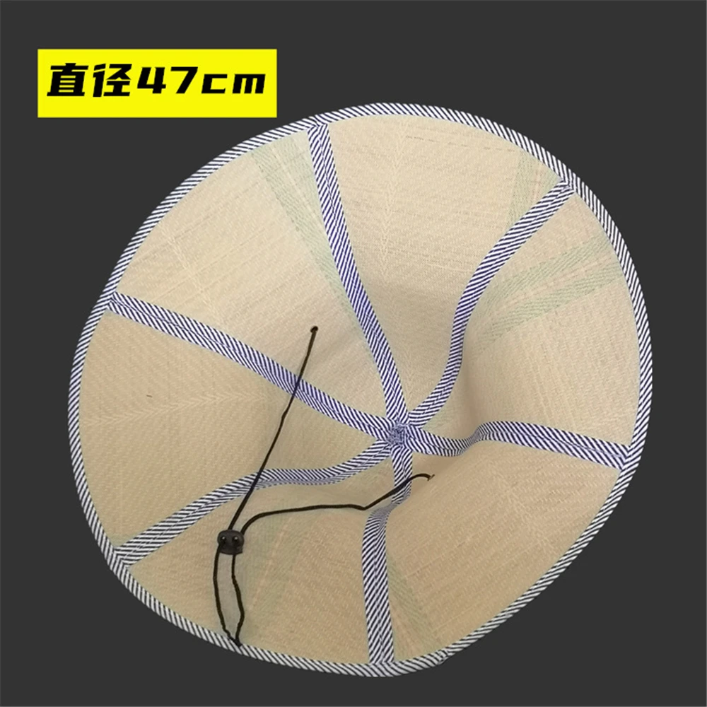 Simple Fly Fishing Hat Summer Beach Hat male Sun Hats straw folding hat sun cap rattan straw hat folding caps anti-ultraviole