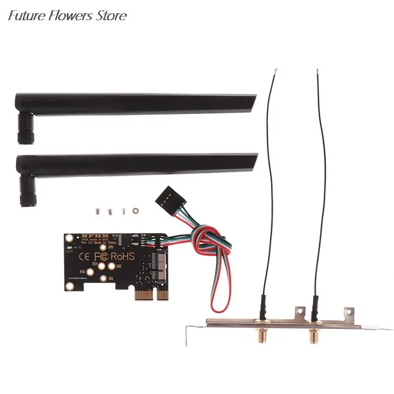 Pcie X1 Te BCM94360CS2 Wifi Module Draadloze Netwerkkaart Adapter Card Adapter