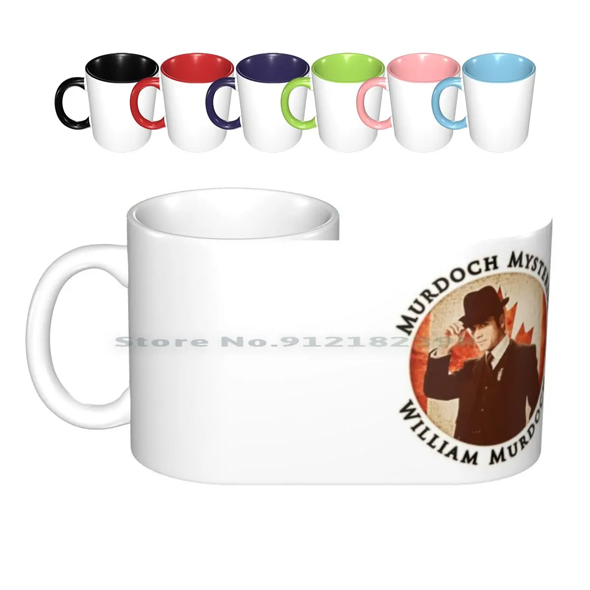 Murdoch Mysteries William Murdoch With Vintage Effect Ceramic Mugs Coffee Cups Milk Tea Mug Murdoch Mysteries Murdoch Detective