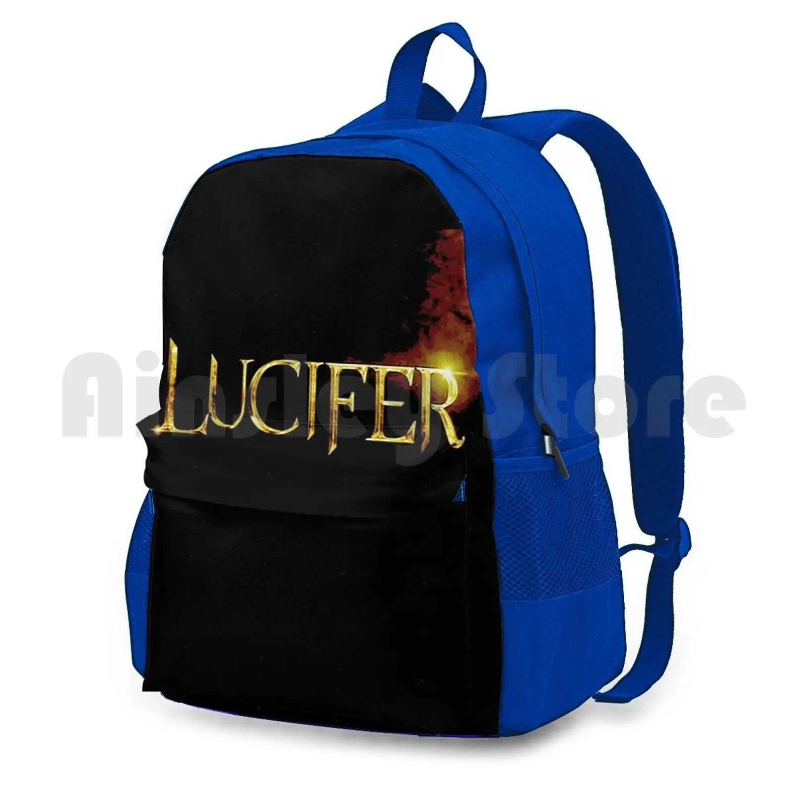 Lucifer! Outdoor Hiking Backpack Waterproof Camping Travel Ella Lopez Lucifer Art Lauren Lopez Top Selling Lucifer Series Tom