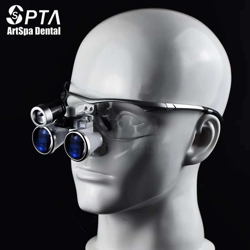 Dentist Loupes Lamp Lab Medical Dentistry Magnifying Glasses Headlight Headlamp Dental and Surgical Head Light