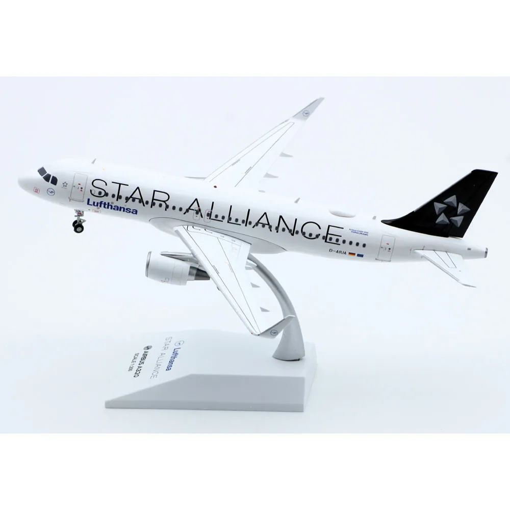 Samolot kolekcjonerski ze stopu 1:200 JC Wings EW2320012 Odlewany model samolotu Lufthansa Airinles „Star Alliance” Airbus 320 D-AIUA