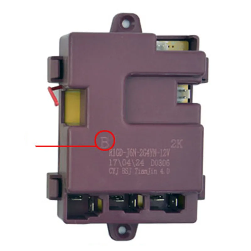 Placa de circuito de R1GD-2G4S-12V para Carro de bebé, receptor 2G4YN, 2G4Z, To6S, control remoto