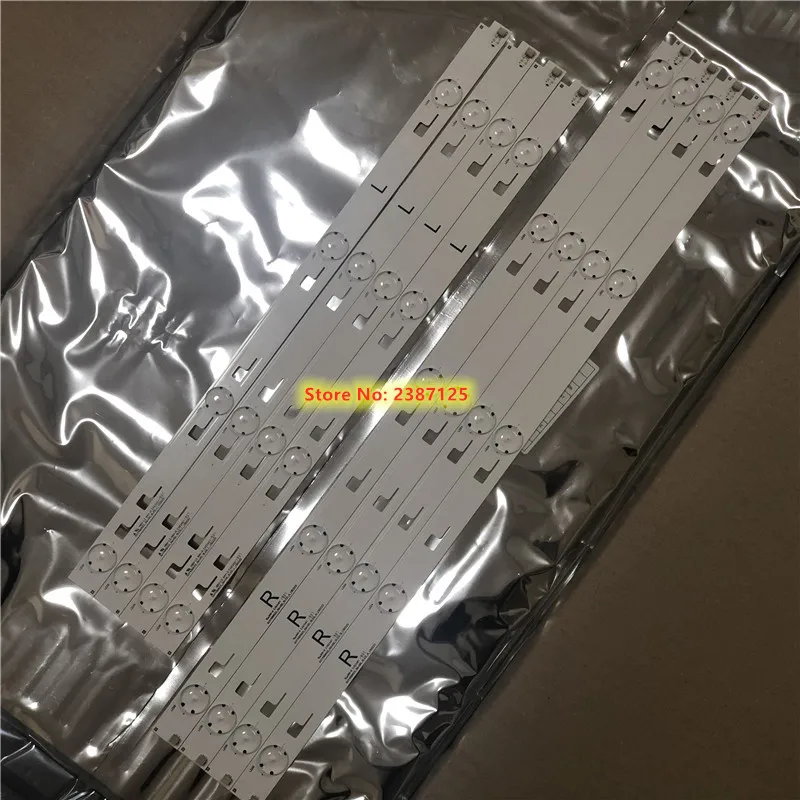 10set LED Strip SVY490A23_Rev00_5LED_R/L For  SYV494 KD-49X8000C KD-49X8005C KD-49XD7005 KD-49X7000D KD-49XD7066 LC490EQY-SJA3