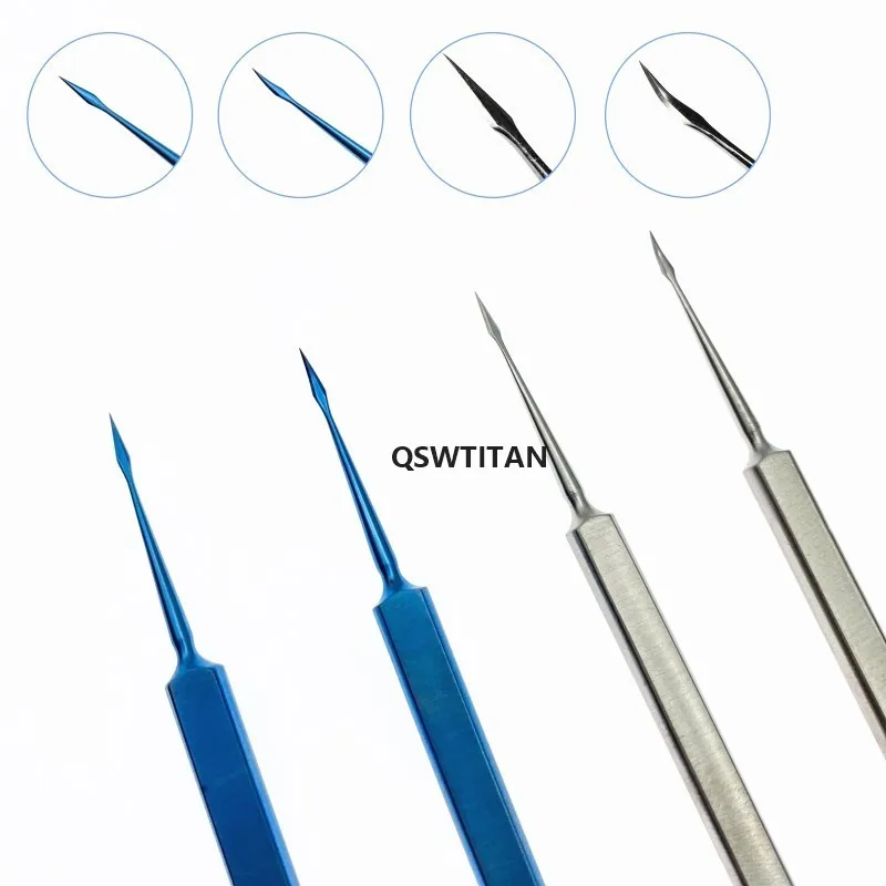 Stainless steel / titanium Eye foreign body needle Ophthalmology Instruments Microkeratome Tips Tips Foreign needles