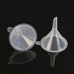 Wholesale 10 pcs/lot Plastic Small mini Funnels For Perfume Liquid Essential Oil Filling Empty Bottle Packing Tool