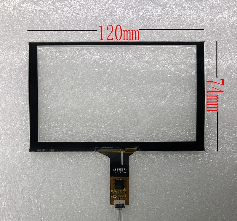 Raspberry Pi-equipo Industrial Universal de 5 pulgadas, capacitancia de ordenador, Panel digitalizador de pantalla táctil, placa de controlador USB 5,0