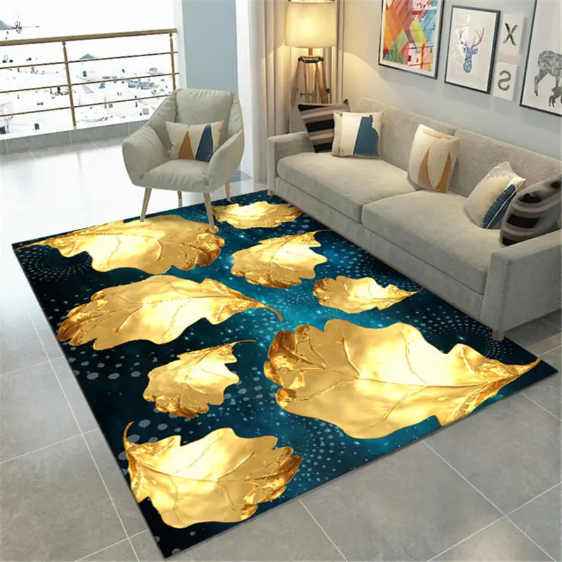 

New Nordic Geometric 3D Printing Carpets For Living Room Bedroom Area Rugs Modern Home Hallway Floor Rug Cartoon Child Play Mats