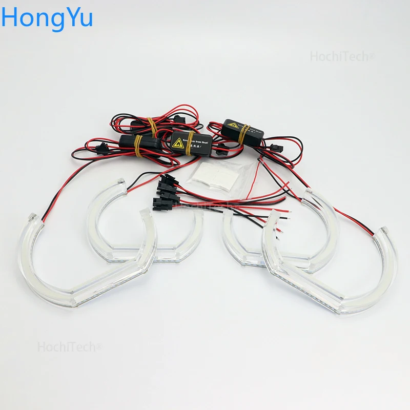 

Отличные светодиодные кольца Angel Eyes в стиле DTM, ультраяркие, для модернизации фар BMW X1 E84 2009-2015 (галогенные фары)