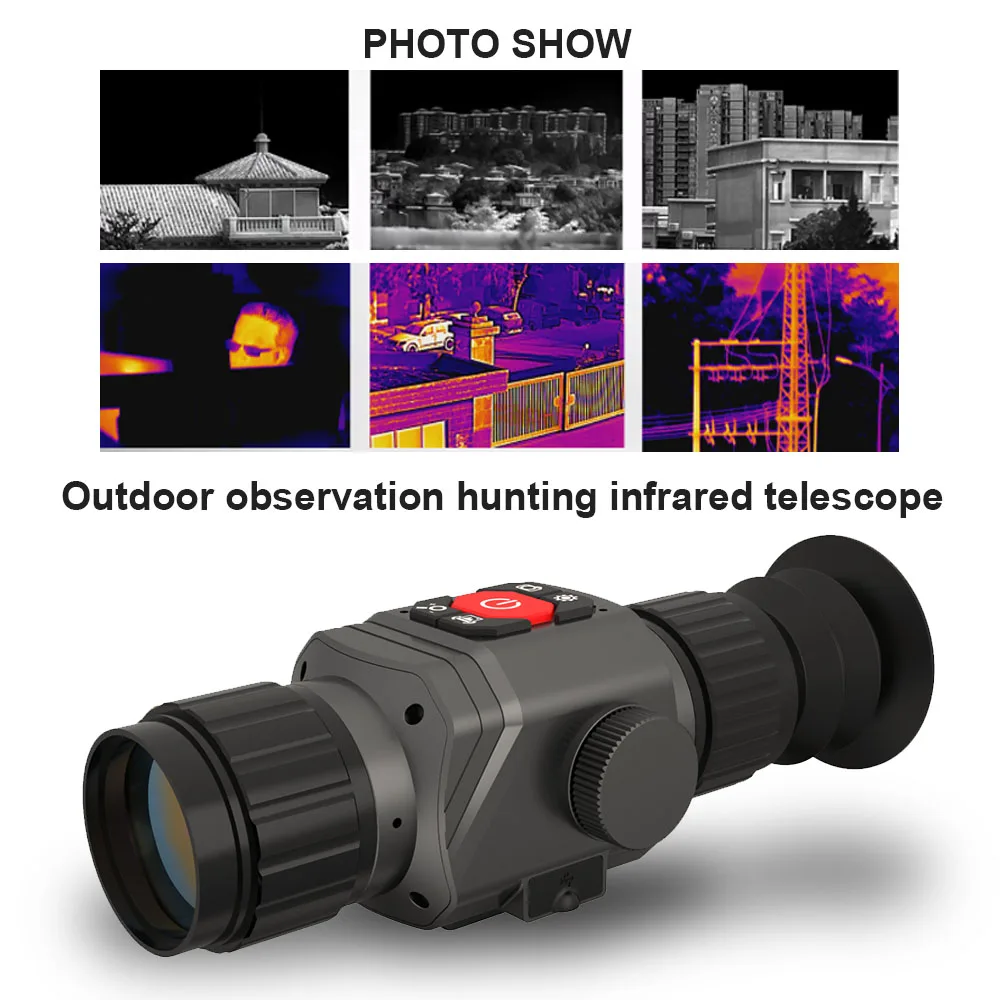 HT-C8 New Thermal Imager For Outdoor Hunting Uses Optical Instruments For Infrared Telescopes For Field Observation