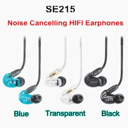 SE215 Earphons Hi-fi se 215 In ear Earbuds Detchabl earphone earspeakers transparent black blue avaible