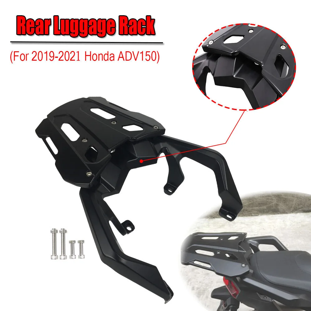 

For Honda X ADV 150 XADV X ADV150 Rear Luggage Rack Tail Cargo Holder Shelf Tool Box Bracket Panel Aluminum Scooter Accessories