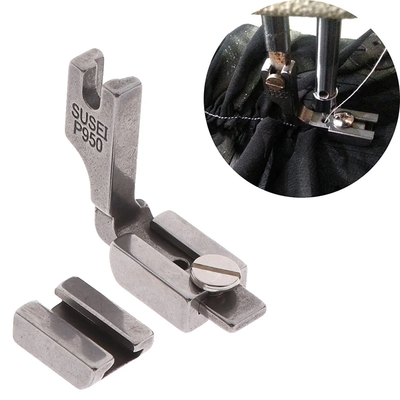 Industrial Sewing Machine Toothpick Thin Steel Presser Foot Flatcar 0.3 Presser Zipper Foot # P363 P361 S537 P950 P952 P5 P127L