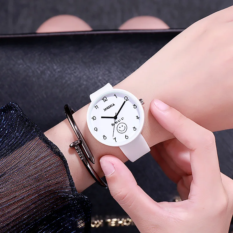 

UTHAI BK60 Girl Student Simple Temperament Harajuku Style College Student Watch ins Style Electronic Watch