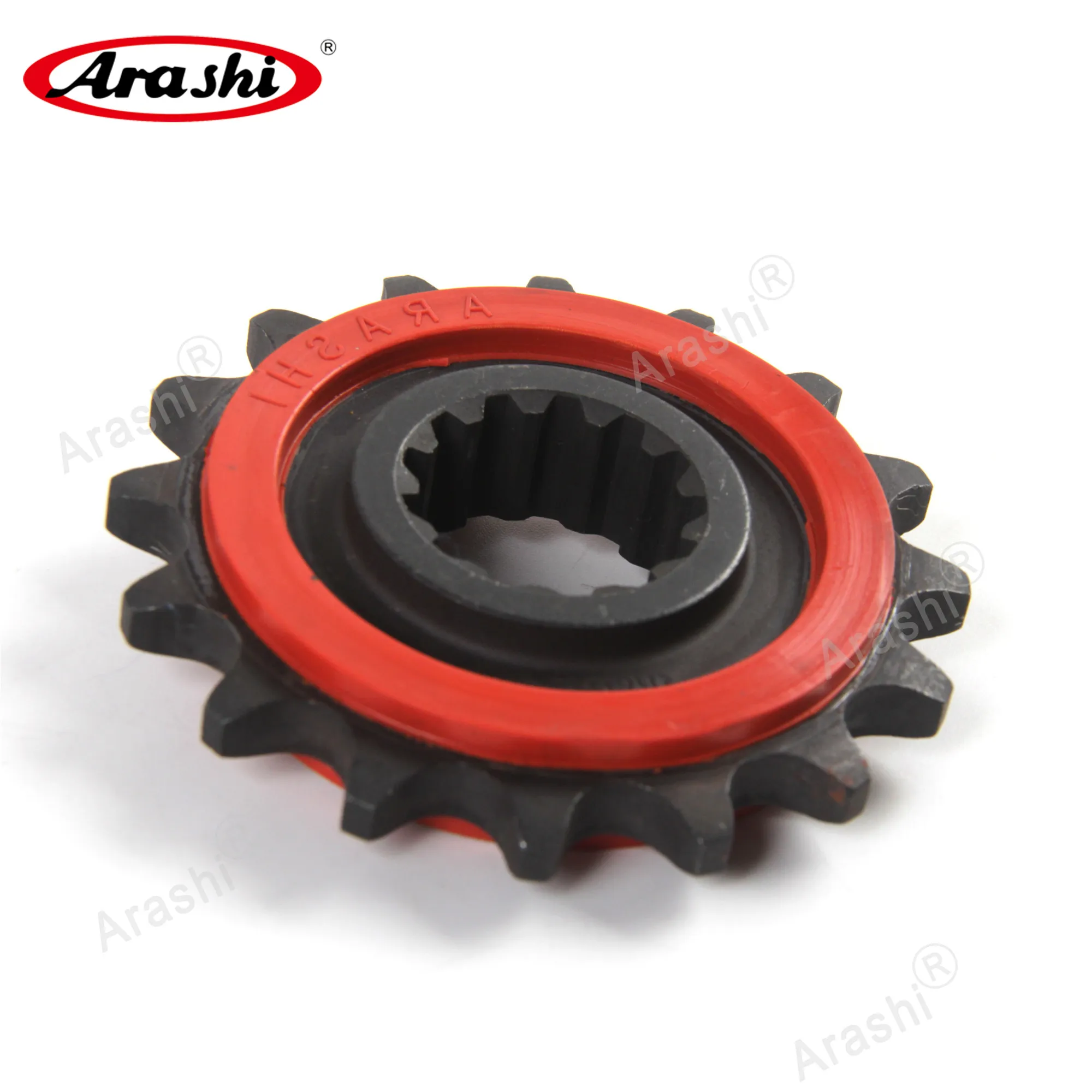 Arashi 16T 525 Pitch Front Sprocket For HONDA CBR600RR PC40 2007 - 2020 Steel Chain Rubber Cushioned Sprockets 2017 2018 2019