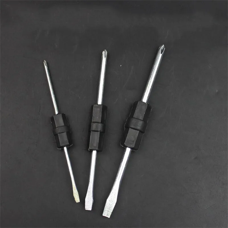 Dual-purpose screwdriver Dual-purpose screwdriver Double-head screwdriver Slotted Phillips screwdriver