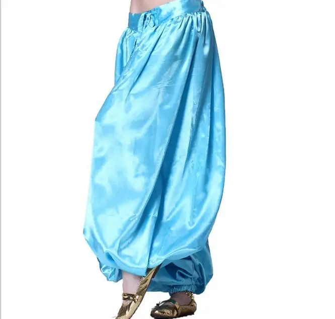 Belly Dance Tribal Harem Pants Bellydance Indian Pants Egyptian Lantern Pants For Christmas Loose Trousers Soild Color