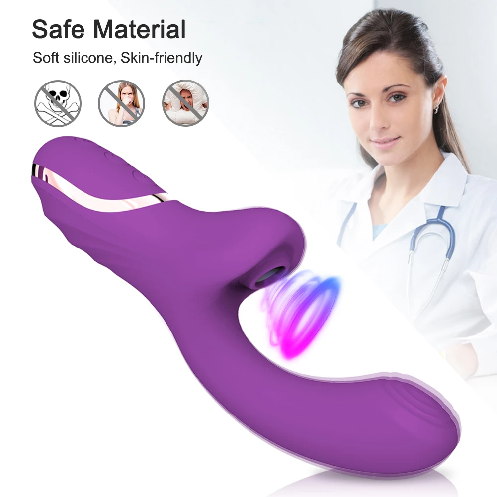 Powerful Clitoral Vibrator For Women Clit Clitoris Sucker Sucking Vacuum Stimulator Dildo Sex Toys Female Goods for Adults 18