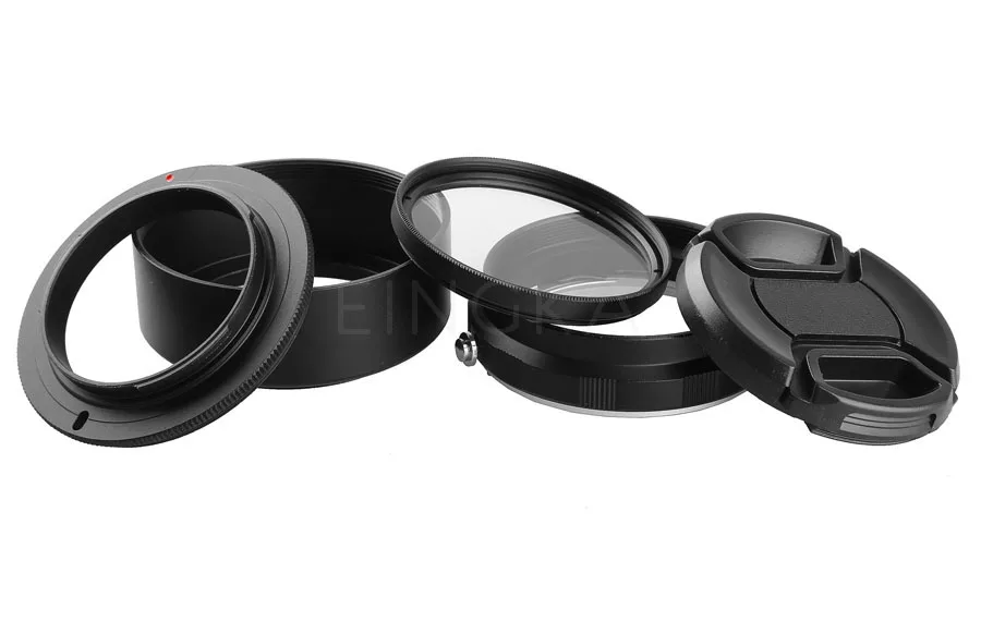 Metal Camera Lens Reverse Adapter Ring Macro Extension Tube for Sony A6300 A6400 A6500 A5100 A5000 A9 A7 A7R II A7S NEX7 E-mount