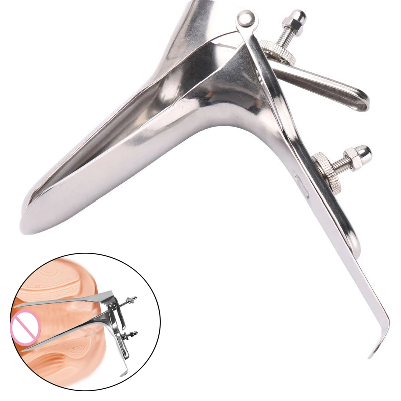 Vaginal Dilator/Vaginal Speculum Mirror Medical Stainless Steel Anus Expansion Anal Plug Anal Trainer Anal Insertion Sex Toys