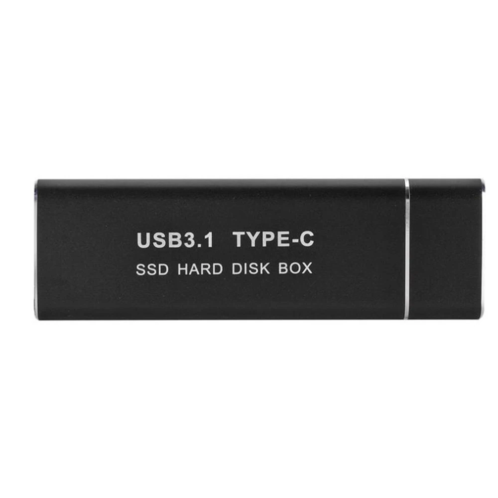 Nuova custodia SSD da M.2 NGFF a USB3.1 adattatore da USB3.1 type-c a M.2 m-key contenitore per disco rigido esterno da 6 GB/s