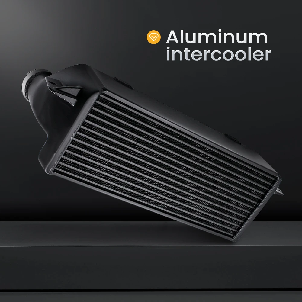 Intercooler in alluminio per BMW 135 135i 335 335i E90 E92 E93 E80 E82 N54 2006-2011 Montaggio anteriore per E82 E88 Z4 E89 35i 35is