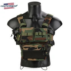 Emersongear Tactical MK3 Chest Rig For Plate Carrier Vest Fight Hunting Airsoft Mag Pouch Armor Gear Training Combat