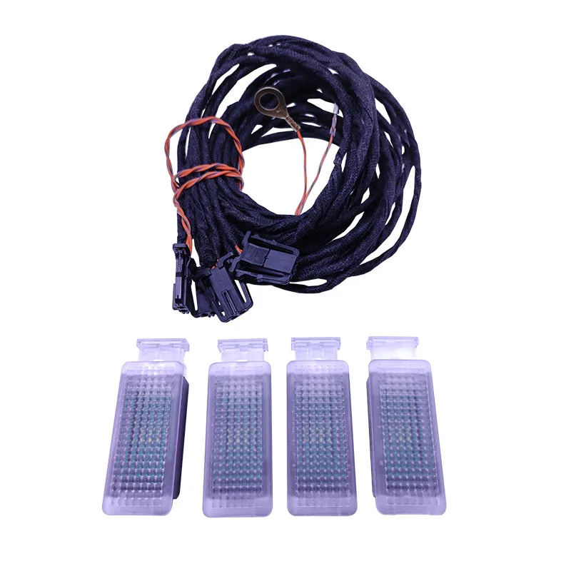 1Set OEM Original  LED Footwell Light For Golf 6 Golf 7 Jetta MK5 MK6 Tiguan Passat B6 5GG 947 409 5GG947409 5GG-947-409