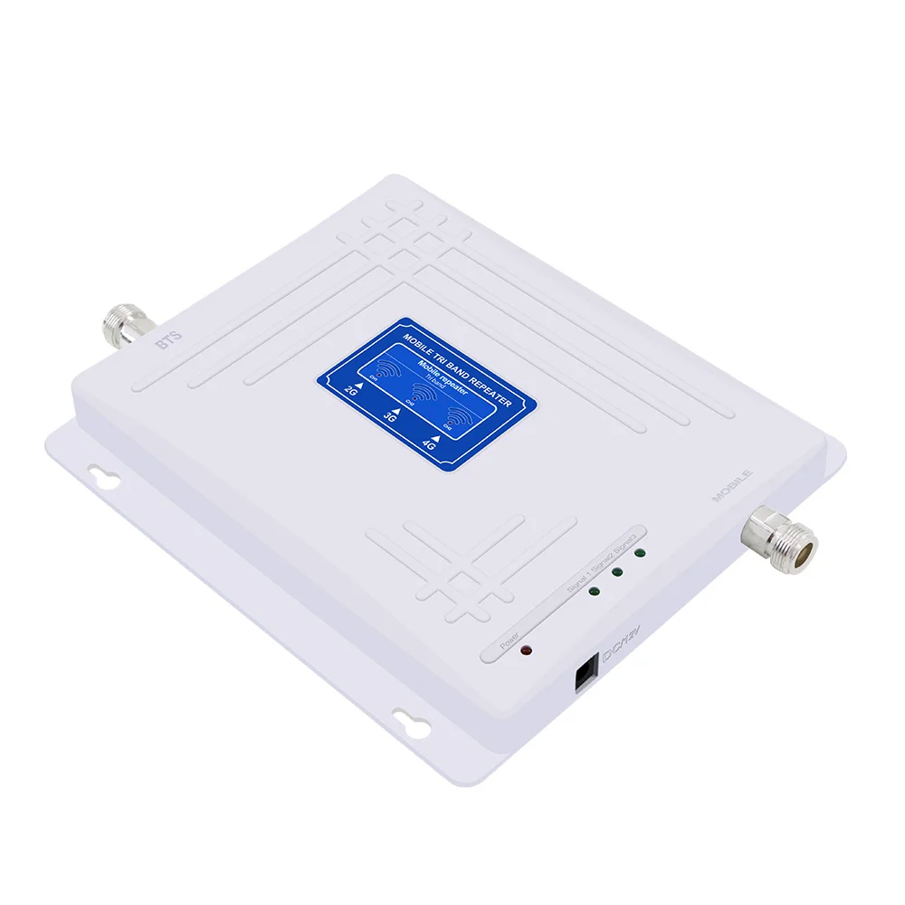 Tri-Band 900Mhz 1800MHz 2100MHz Repeater GSM WCDMA UMTS LTE Booster Band8/3/1 900/1800/2100 Amplifier+360 Omni  Antenna