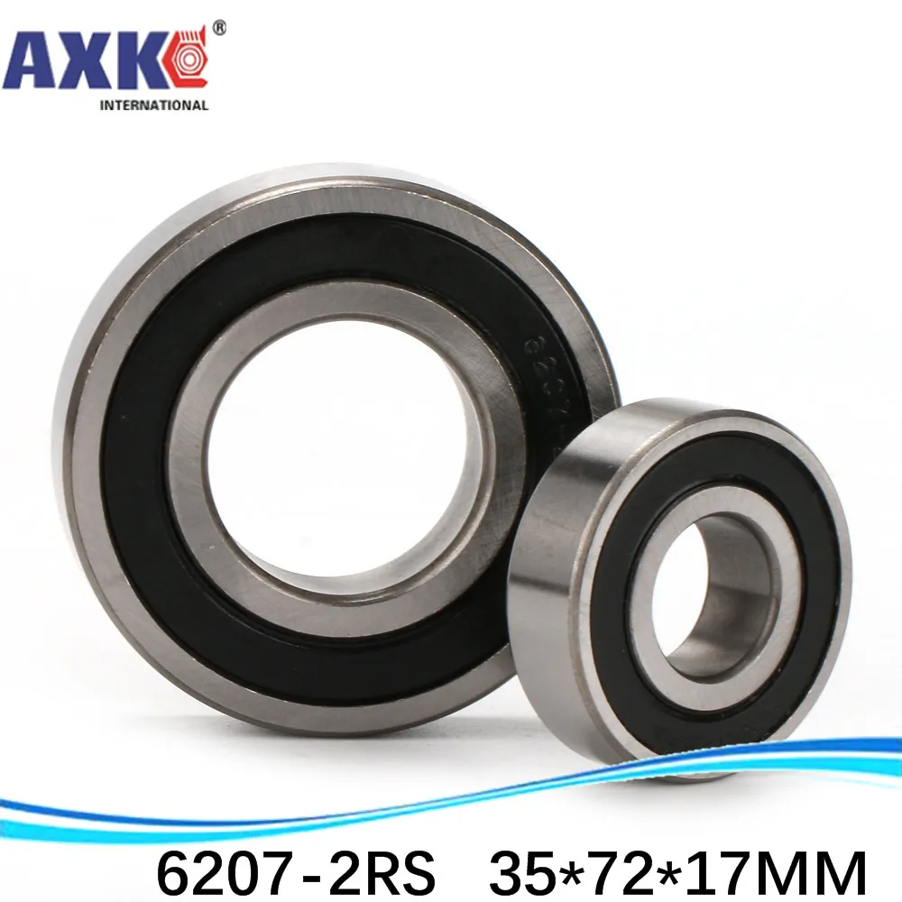 High Quality  double Rubber sealing cover deep groove ball bearing 6207ZZ 6207-2RS  S6207ZZ S6207-2RS 35*72*17 mm