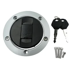 Tapa del tanque de combustible de la motocicleta con 2 llaves para Suzuki GW250 EN125-3A/3F EN150, tapa del tanque de combustible de Gas, cubierta de bloqueo, accesorios de motocicleta