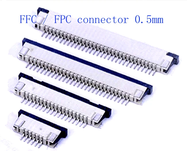 

1000pcs FFC / FPC connector 0.5mm 30 pin Drawer Type Ribbon Flat Connector Top Contact Lower contact